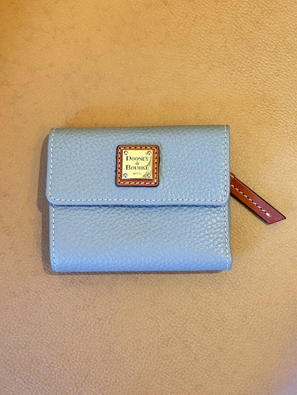 Dooney & Bourke Pebble Grain Small Flap Wallet